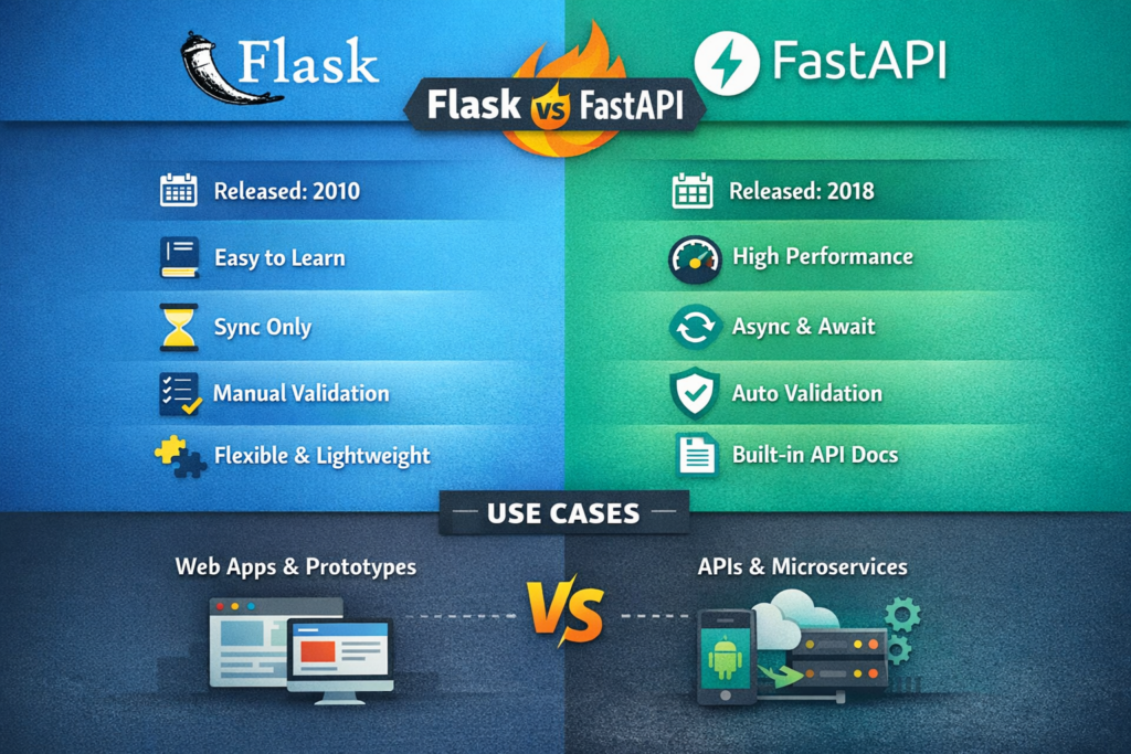 Flask Vs FastAPI Comparison